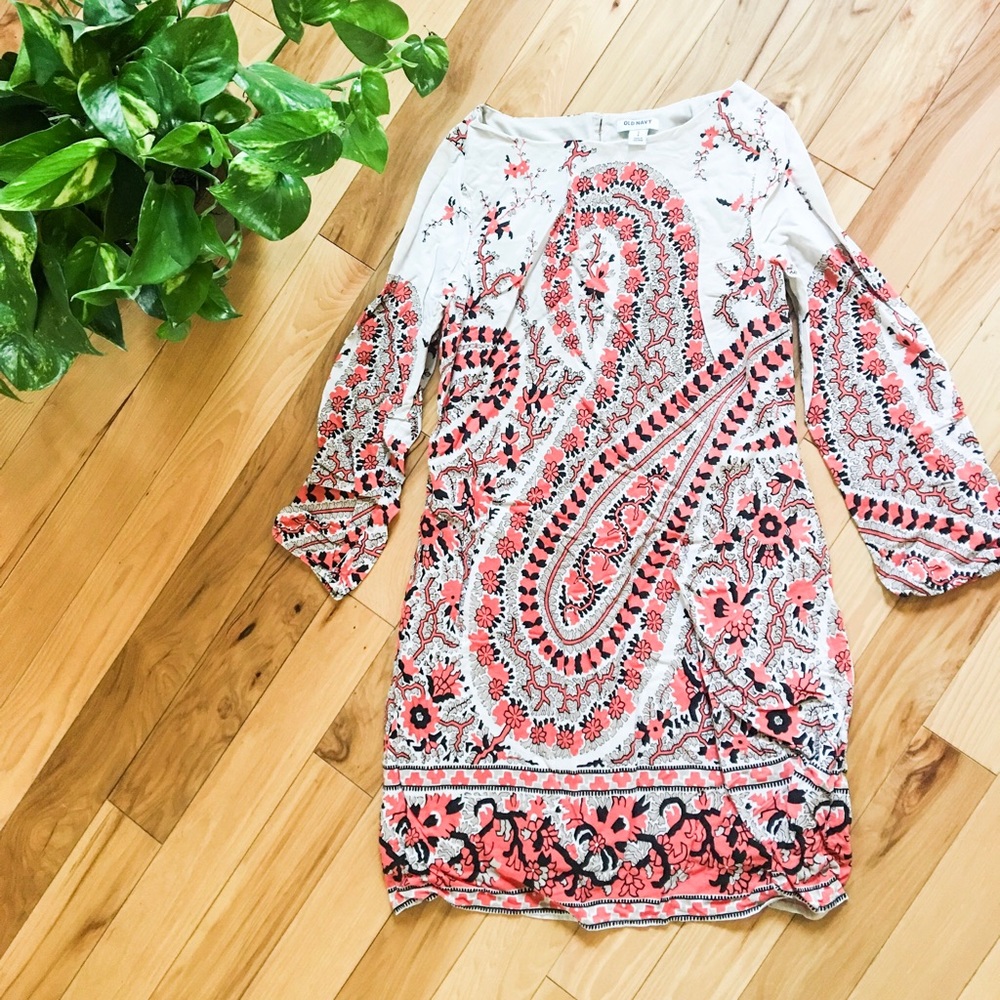 Floral / Paisley Shift Dress